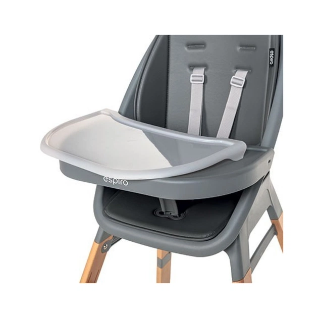Стілець для годування Espiro SENSE 07 GRAY (5906724203374) - picture 8