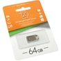 USB флеш накопитель T&G 64GB 107 Metal Series Silver USB 2.0 (TG107-64G) - уменьшенное изображение 1