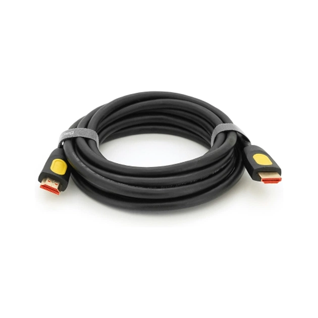 Кабель мультимедийный HDMI M to HDMI M 3.0m V2.0 4K black V-LINK (YT-HDMI(M)/(M)V2.0-3.0m-B/43226) - изображение 1