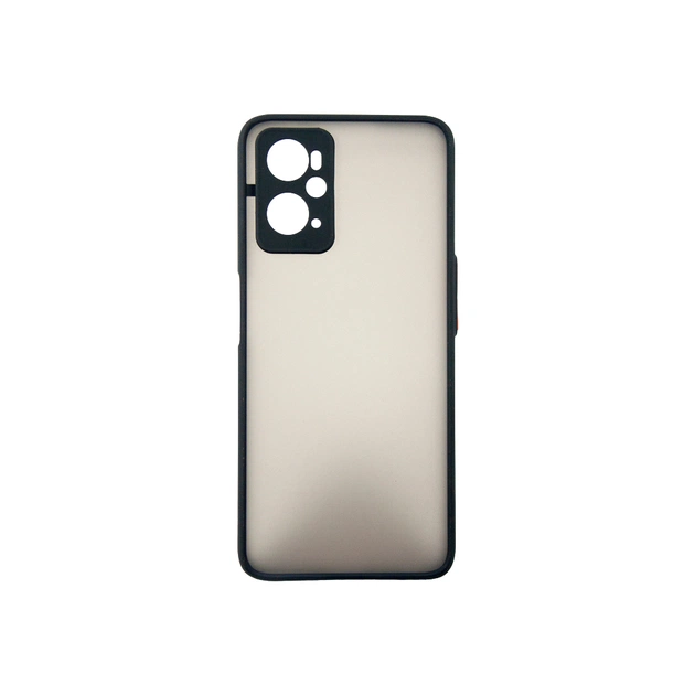 Чохол до мобільного телефона Dengos Matte OPPO A96 4g (black) (DG-TPU-MATT-112) - зображення 1