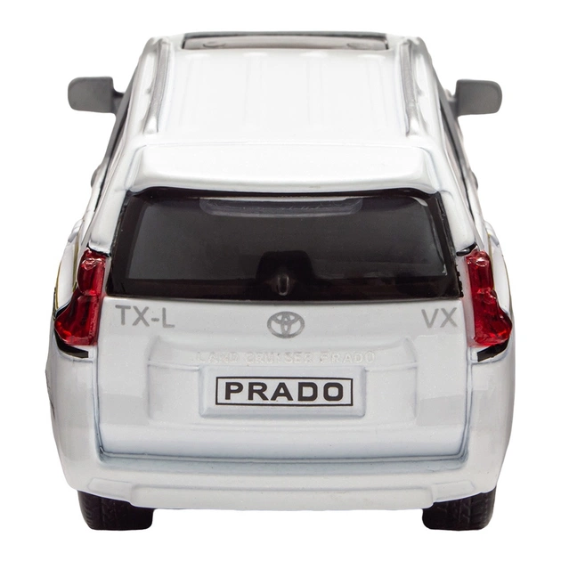 Машина TechnoDrive Toyota Prado белый (KM250425W) - изображение 4