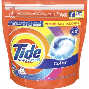 Капсули для прання Tide Все-в-1 Color 45 шт. (8001841582160) зображення 1