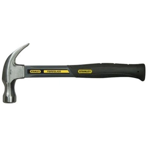 Молоток Stanley Grey Fiberglass Curve Claw G=450гр (1-51-529) зображення 1