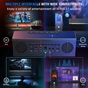Акустична система Fifine A22 Gaming RGB Black (A22) - зменшене зображення 6