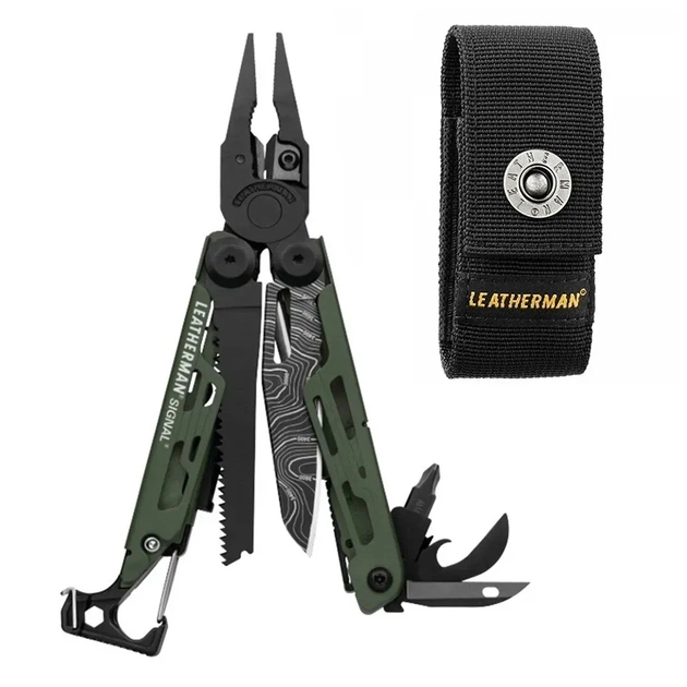 Мультитул Leatherman Signal Green Topo (832692) - picture 12