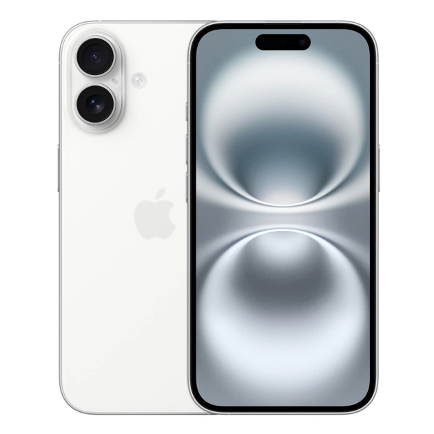 Мобільний телефон Apple iPhone 16 128GB White (MYE93) - зображення 1
