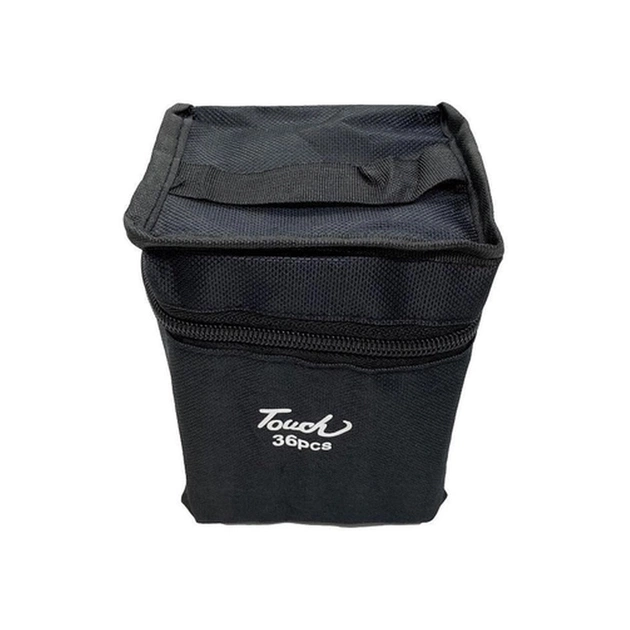 Набір маркерів Touch двосторонніх скетч маркерів 36 шт в чохлі + блокнот А5 (40 арк) в асортименті для дівчаток (XK-MRK-GRL) - picture 4