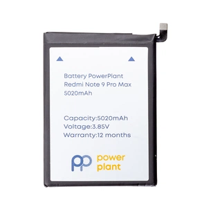 Акумуляторна батарея PowerPlant Xiaomi Redmi Note 9 Pro Max (BN52) 5020mAh (SM220373) зображення 1