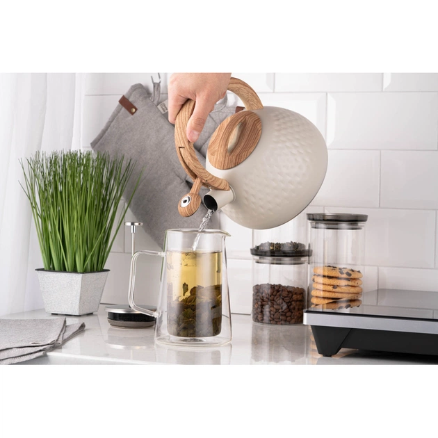 Чайник Ardesto Gemini 2.5 л Бежевий (AR1956KS) - picture 3