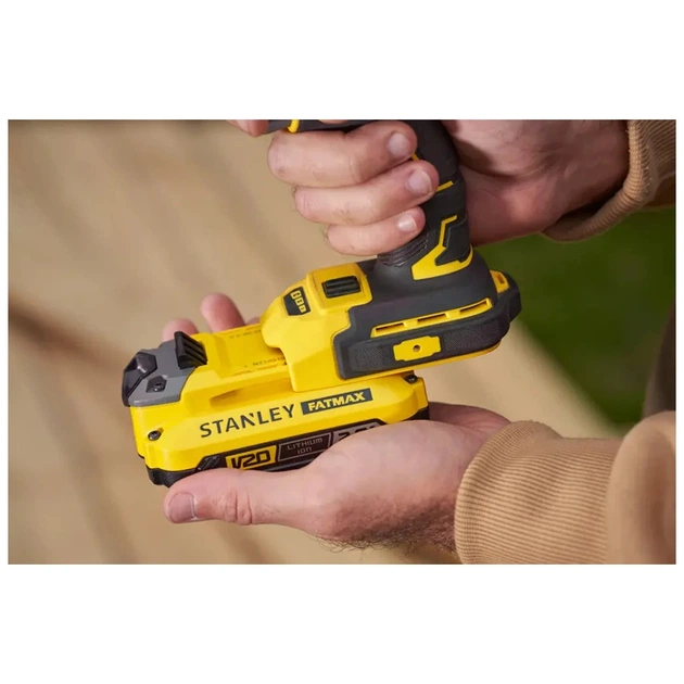 Гайковерт Stanley FatMax, 18V, 2x2Ah, 190Нм, 2900об/хв, 3800уд/хв (SFMCF820D2K) - picture 6
