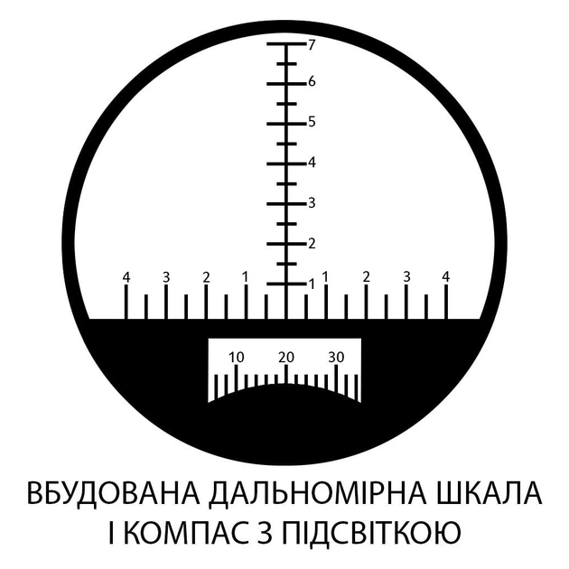 Бінокль Sigeta General 10x50 Camo Floating/Compass/Reticle (65860) - picture 6