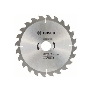 Диск пильний Bosch optiline Eco, 190x30мм, 24T (2.608.644.376) зображення 1