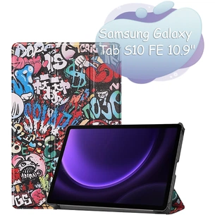 Чохол до планшета BeCover Smart Case Samsung Galaxy Tab S10 FE (SM-X520/SM-X526) 10.9" Graffiti (713285) зображення 1