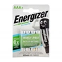 Аккумуляторы Energizer Recharge Extreme AAA/HR03 LSD Ni-MH 800 mAh BL 4шт - уменьшенное изображение 1