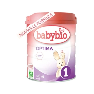 Дитяча суміш BabyBio Optima 1 молочна +0 міс. 800 г (3288131580319) зображення 1