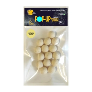 Бойл SunFish Pop-Up Мигдаль Ваніль 8 mm 15 шт (SF220869) зображення 1