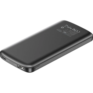 Батарея универсальная Choetech 10000mAh, 12W, USB-A, USB-C, Black (B850-ACBK) изображение 1