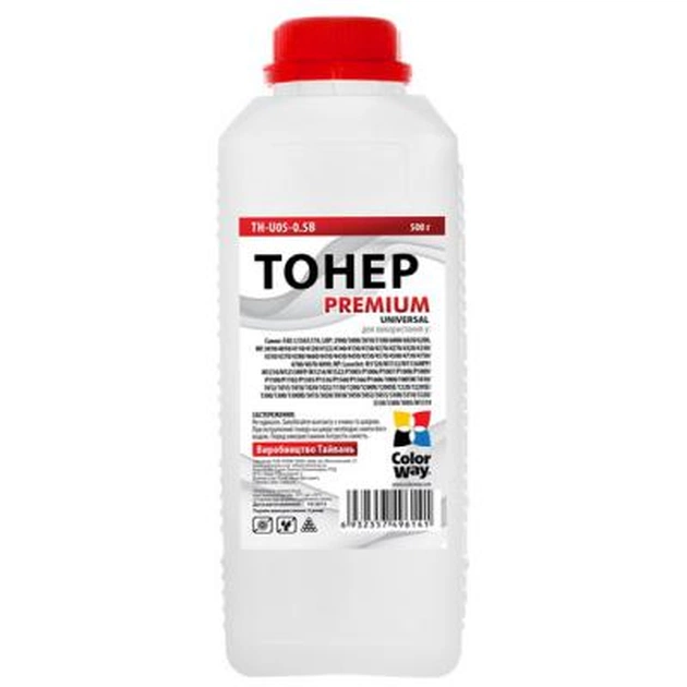 Тонер HP LJ P1005/1102/1010/2035 Premium Universal ColorWay (TH-U05-0.5B) - зображення 1