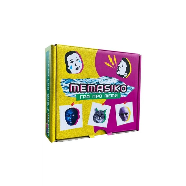 Настольная игра PLAYROOM Memasiko (игра о мемах) , украинский (ВР_ММСК) - изображение 1