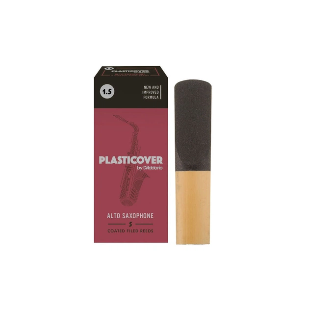 Трость для саксофона D'Addario Plasticover - Alto Sax #1.5 - 5 Pack (RRP05ASX150) - изображение 1