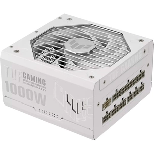 Блок живлення ASUS 1000W TUF-GAMING-1000G-WHITE PCIE5 (90YE00S5-B0NA00) зображення 1