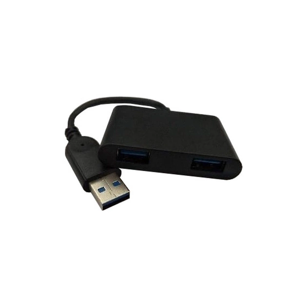 Концентратор Digitus USB-A to 2хUSB-А USB 3.1 Gen 1 (DA-70259) - изображение 1