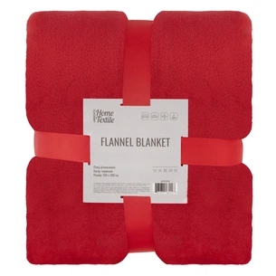 Плед Ardesto Flannel 160х200см, 100% поліестер, червоний (ART0226SB) зображення 1