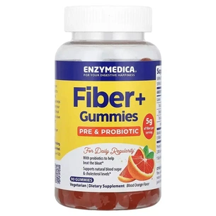 Пробіотики Enzymedica Клітковина+ з пребіотиками та пробіотиками (ENZ-10137) зображення 1