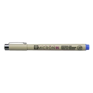 Лайнер Sakura Pigma Micron (0.5) 0,45 мм Синій (084511306431) зображення 1