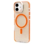 Чохол до мобільного телефона BeCover FIBRA Star Shine MagSafe Apple iPhone 17 Orange (715415) - зменшене зображення 2