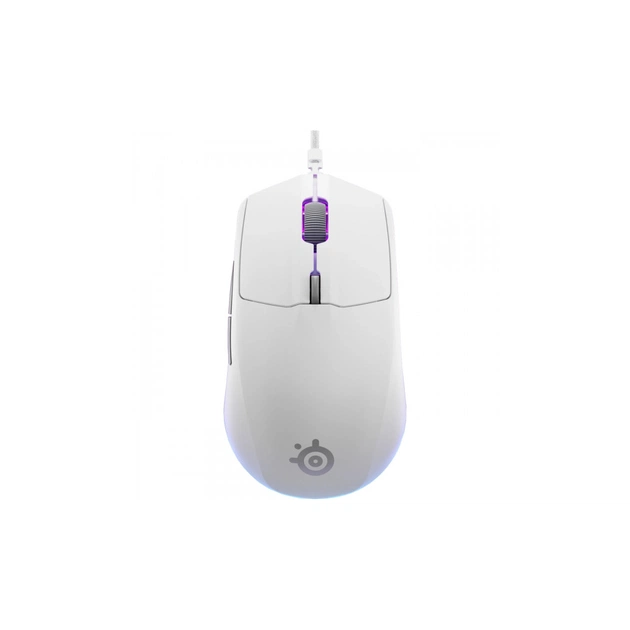 Мишка SteelSeries Rival 3 Gen 2 RGB White (62516) - зображення 1