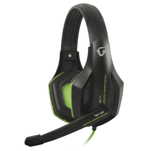 Навушники Gemix W-330 black-green - изображение 1