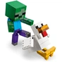 Конструктор LEGO Minecraft Курячий Жокей (21582) - зменшене зображення 6