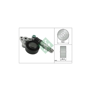 Натягувач ременя з роликом INA 534 0098 10 зображення 1