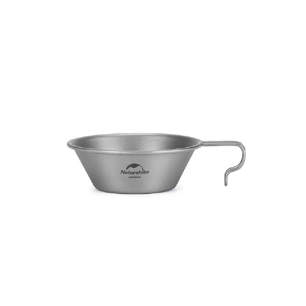 Миска туристична Naturehike титанова NH21CJ010 300 мл (6927595788141) - зображення 1