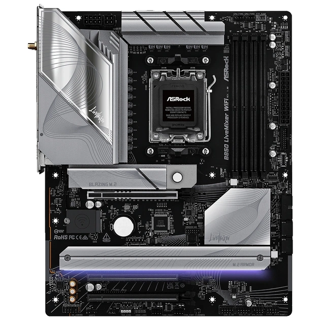 Материнська плата ASRock B850 LIVEMIXER WIFI - зображення 1