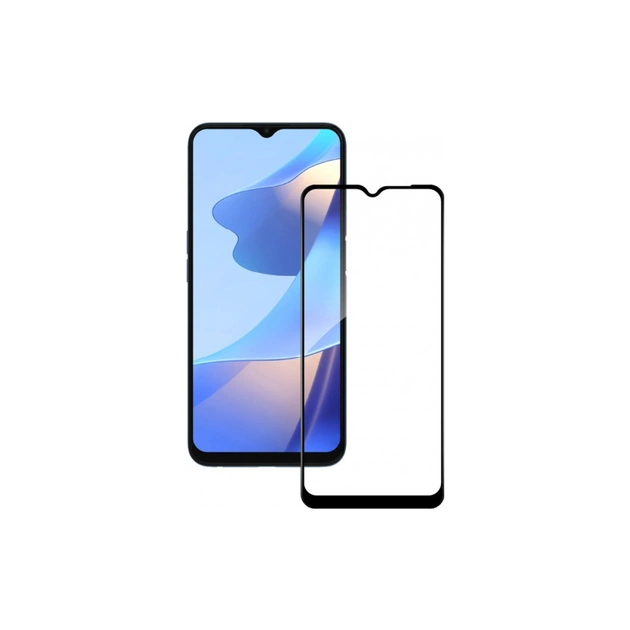 Стекло защитное PowerPlant Full screen OPPO A16 (GL601254) - изображение 1