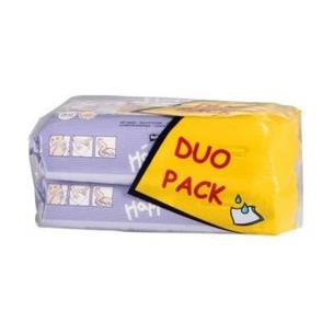 Дитячі вологі серветки Bella Baby Happy Sensetive Aloe Vera Economy Pack 2x56 шт (5900516014995) зображення 1