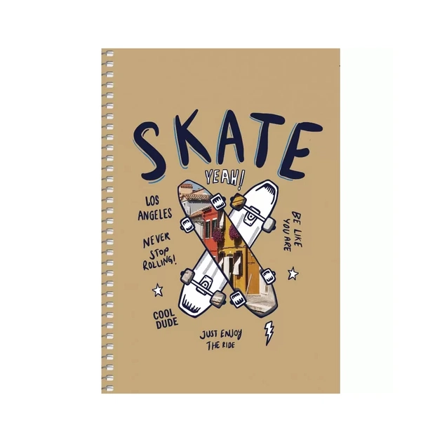 Зошит Школярик А5 Student без лініювання 96 аркушів (A5-SC-096-6116) - изображение 7