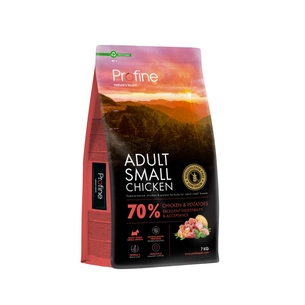 Сухий корм для собак Profine Small Chicken and Potatoes для дорослих собак дрібних порід 7 кг (8595602569984) зображення 1