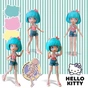 Лялька 4SF Manga Dolls Hello Kitty Красуня Пінк на скутері (HKTF3000) - preview 6