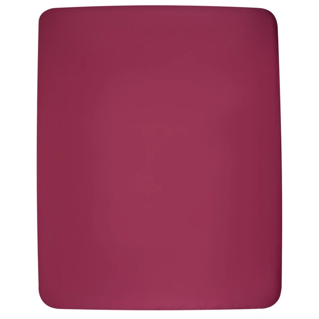 Простирадло Ardesto на резинці Mix&Match, 100% бавовна, сатин бордовий 160х200+30 см (ART1620FSR) - picture 5