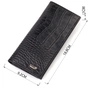 Гаманець Canpellini З натуральної шкіри Чорний (21896) - зменшене зображення 3