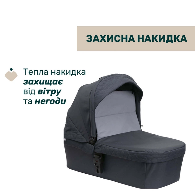 Коляска Chicco 2 в 1 Seety сіра (2900990869008) (87097.53.01) - зображення 4