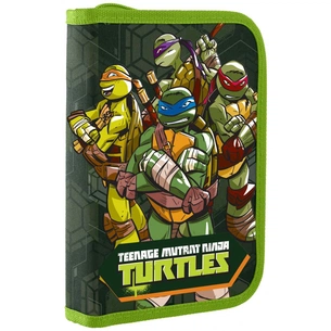 Пенал 1 вересня Tmnt твердий одинарний з клапаном (532164) зображення 1