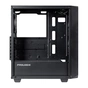 Корпус Prologix E120 Tempered Glass&Mesh Black - зменшене зображення 9
