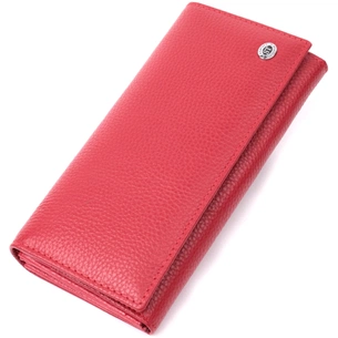 Гаманець ST Leather З натуральної шкіри Червоний (22514) зображення 1