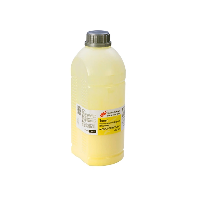 Тонер Static Control HP/Canon universal, Yellow (MPTCOL-500B-YOS-P) - изображение 1