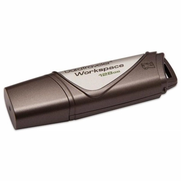 USB флеш накопичувач Kingston 128Gb DataTraveler Workspace (DTWS/128GB) - изображение 1