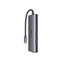 Концентратор Ugreen USB-C 7-in-1 2xUSB 3.0 + HDMI 4K30Hz + USB-C + SD/TF + PD 100W (15531) - зменшене зображення 2